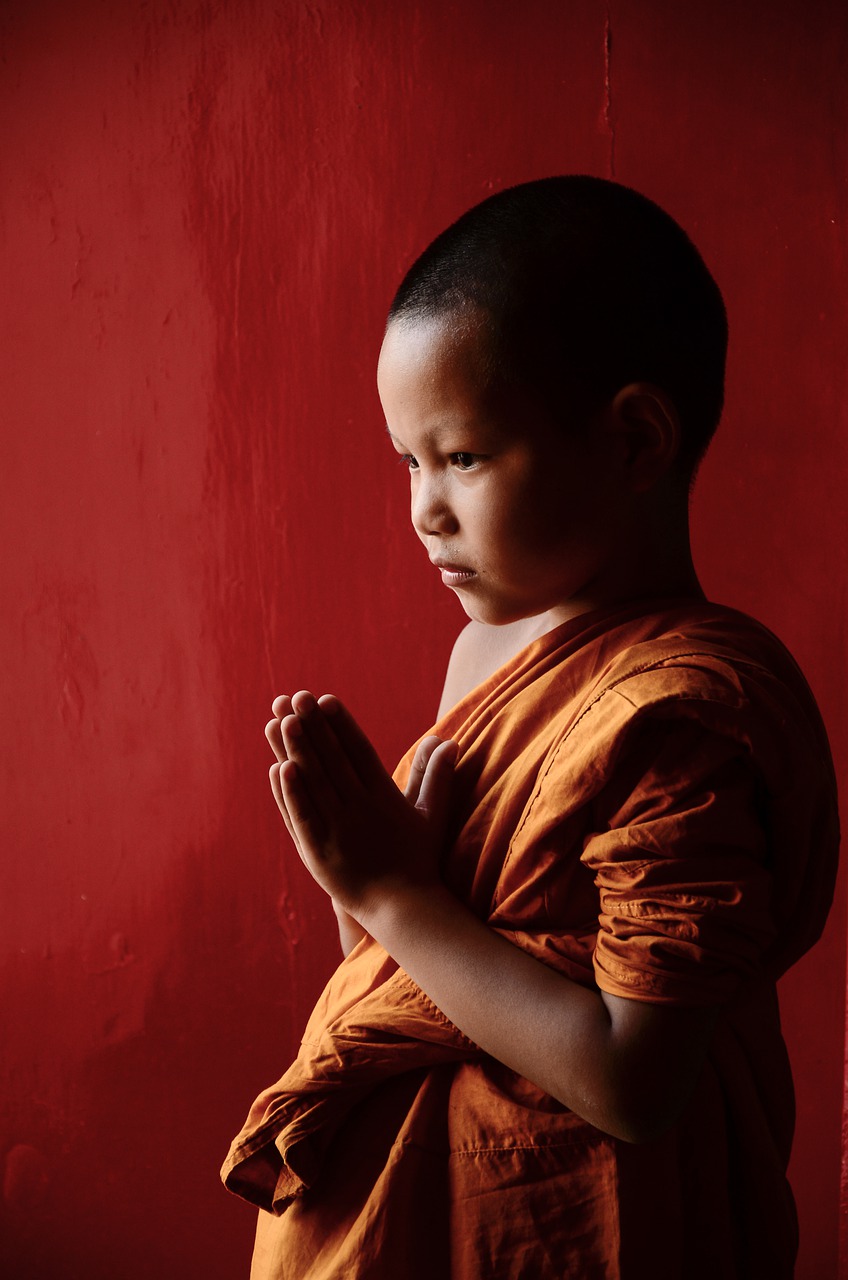novice, buddhism, monks